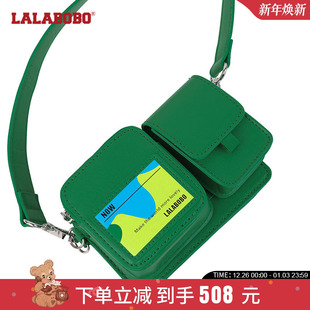 L22B 露营字母斜挎包 LALABOBO2024夏新品 WQXL12 设计师潮牌