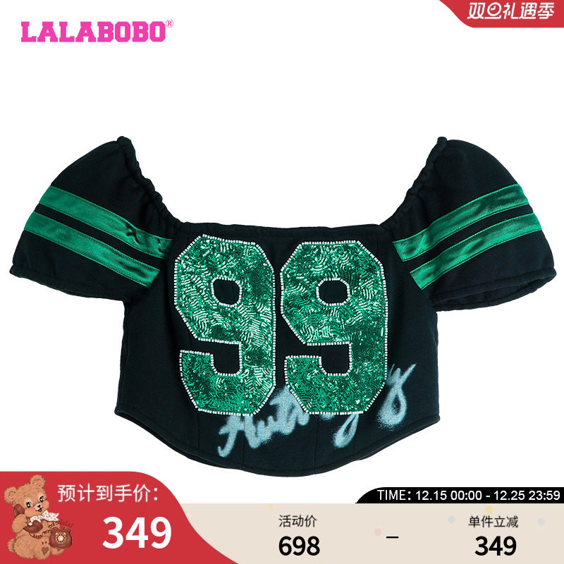 LALABOBO短袖T恤美式运动