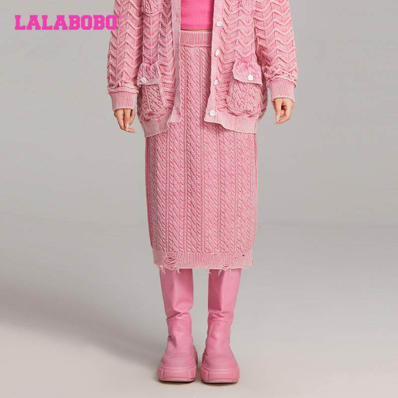 LALABOBOLALABOBO秋款针织半裙