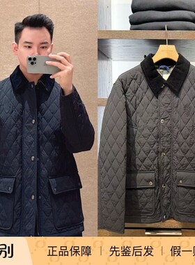 博柏利男士保暖棉服外套01876