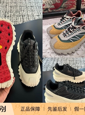 现货MONCLER/盟可睐男款户外鞋蒙口TrailgripGTX抗撕裂休闲运动鞋