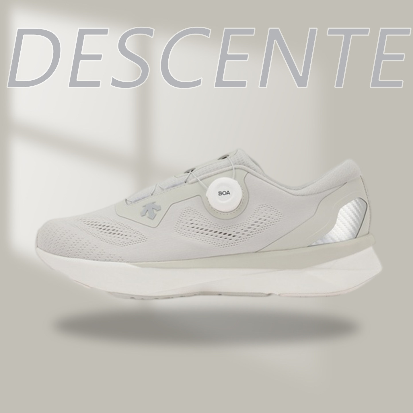 DESCENTE迪桑特26秋缓震低帮男款户外通勤休闲跑步鞋D5231RRN27