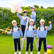 校服套装 三件套学院风儿童运动会班服幼儿园活力园服 小学生春秋装