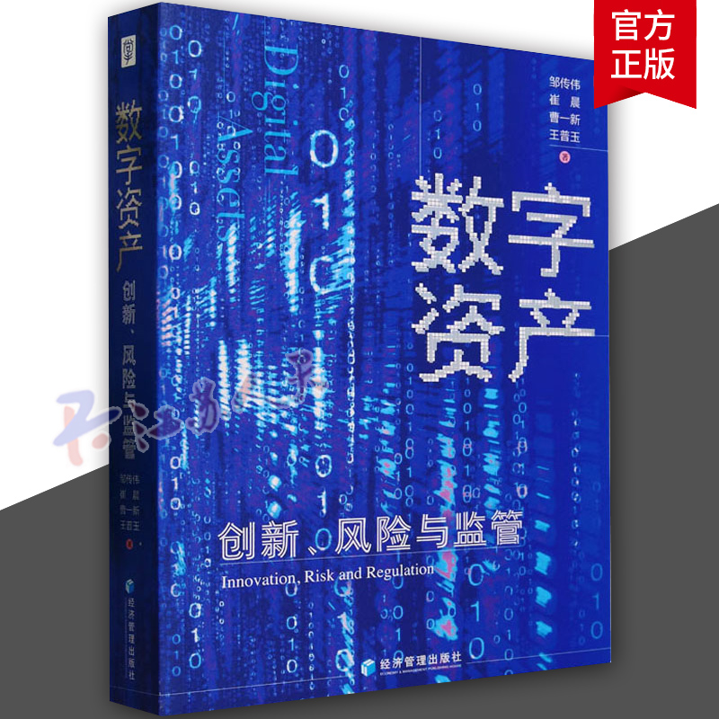 正版 数字资产 创新 风险与监管 邹传伟 崔晨 曹一新 王普玉 