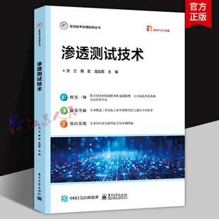 电子工业出版 渗透测试技术 渗透测试综合实验教材书 Web渗透主机渗透权限提升后渗透技术 社9787121480751 信息技术应用创新丛书