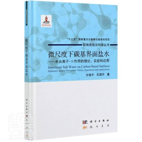 微尺度下碳基界面盐水:水合离子-π作用的理论、实验和应用:hydrated cation-π interact方海平普通大众水合离子研究自然科学书籍