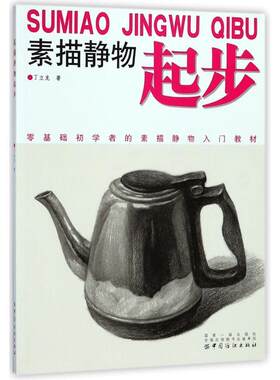 素描静物起步丁立龙 静物画素描技法教材艺术书籍