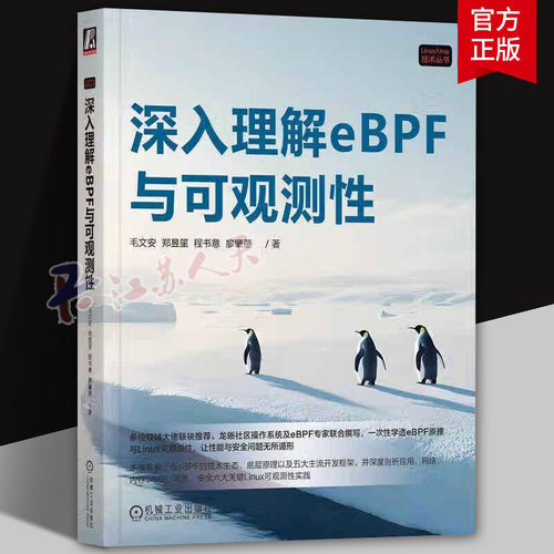 正版 深入理解eBPF与可观测性 毛文安 郑昱笙 程书意 廖肇燕 吃透eBPF Linux内核 Linux性能 性能之颠 Linux运维 Linux内核书籍
