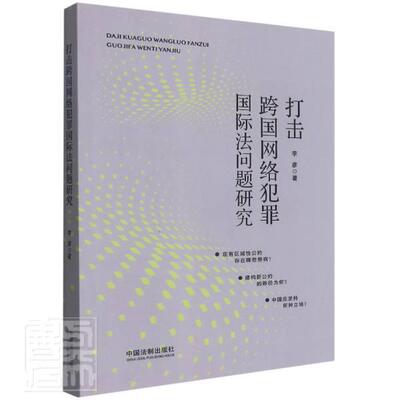 打击跨国网络犯罪法问题研究李彦普通大众互联网络计算机犯罪法研究法律书籍