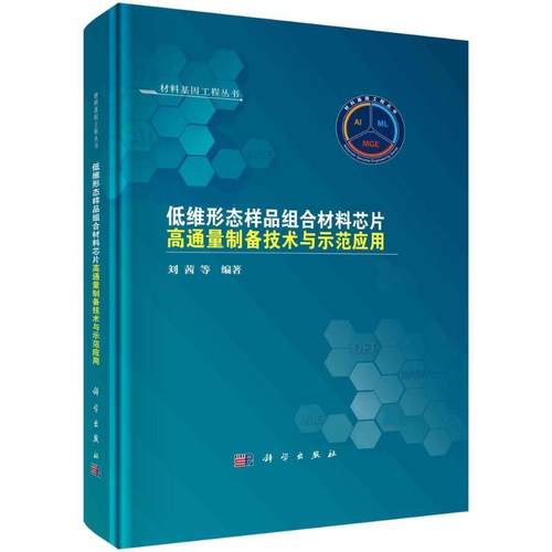 低维形态样品组合材料芯片高通量制备技术与示范应用刘茜等  工业技术书籍