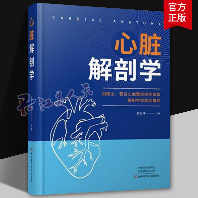 心脏解剖学 郭志坤主编 心脏解剖学基础 心脏影像心脏移植解剖学基础 心脏常用解剖学技术 心脏内外科医生参考 9787572515330