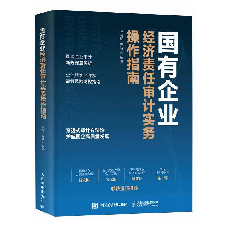 国有企业经济责任审计实务操作指南马晓明9787115664068 人民邮电出版社 经济书籍