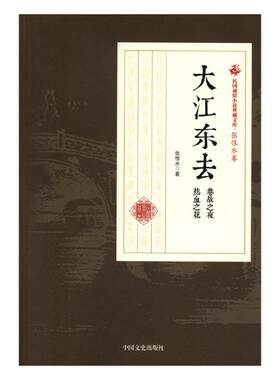 正版包邮 大江东去:巷战之夜 热血之花 张恨水 中国文史出版社 小说书籍 江苏畅销书