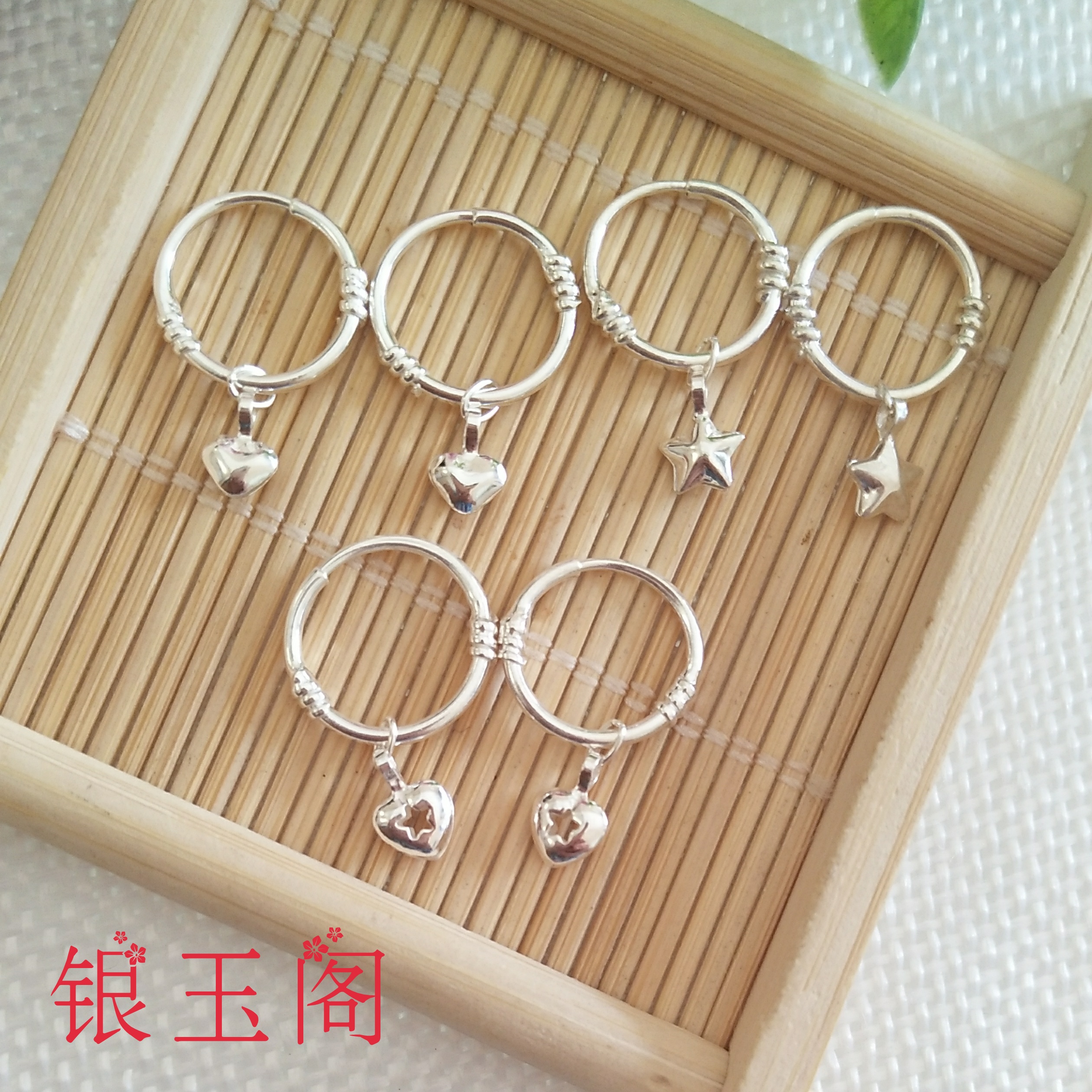 短款法式百搭防过敏小巧精致耳圈