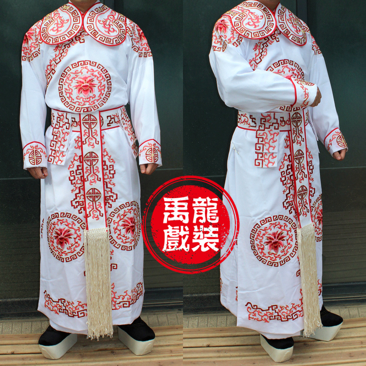 禹龍戏装戏曲戏剧服装高甲戏歌仔戏服装吕布赵云小生武生团花箭衣