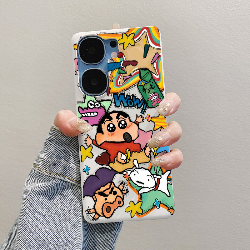 适用IQOONEO10PRO+加手机壳日系卡通半包硬式neo9s不发黄neo8潮流酷系小众风不撞男生neo6爱酷neo7se无毒环保