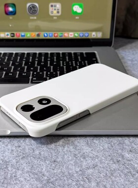 一加ace3pro手机壳1+12半包简约硬式ace2防摔OnePlus11男生1加13裸感风超薄不包镜头ace5适用大孔镂空15女神