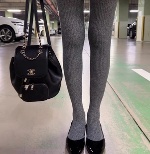 韩国东大门 Helder 老板娘同款 花纱粗线羊毛打底裤 定纺正确版本