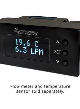 KOOLANCE  DCB-FMTP01  流量计和温度传感器显示