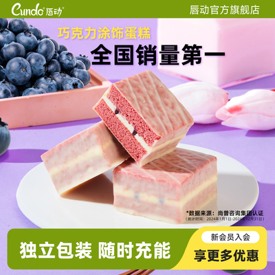 唇动蓝莓桑葚蛋糕夹心面包