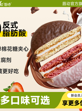 唇动椰子味巧克力派夹心蛋糕点零食食品营养学生早餐速食面包整箱