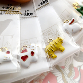 日本贵和kiwa立体滴油十二生肖龙年手链挂钩吊坠挂件diy饰品配件