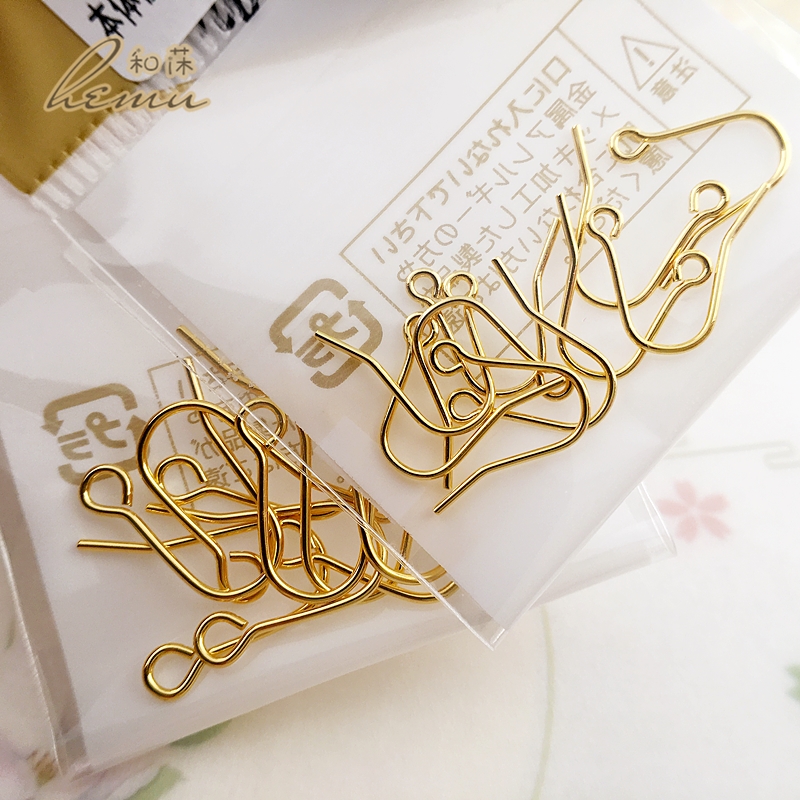 日本贵和经典问号U字形鱼钩耳钩