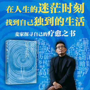人生海海不怕重来 2025新书 矛盾文学奖得主 中国谍战文学之父麦家作品 书籍 痛苦是条虫 正版 麦家