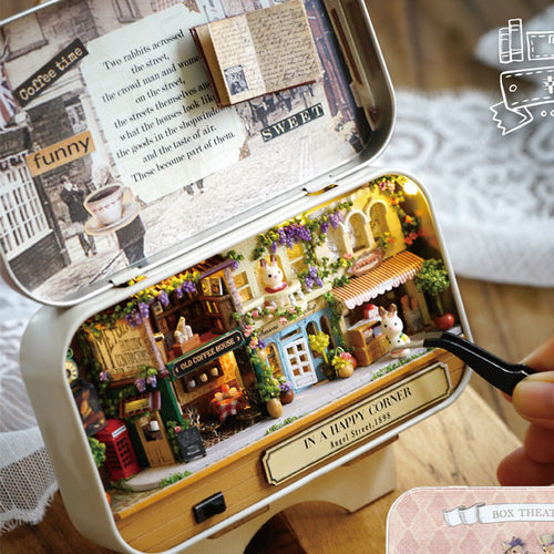 创意diy小屋盒子剧场制作材料包