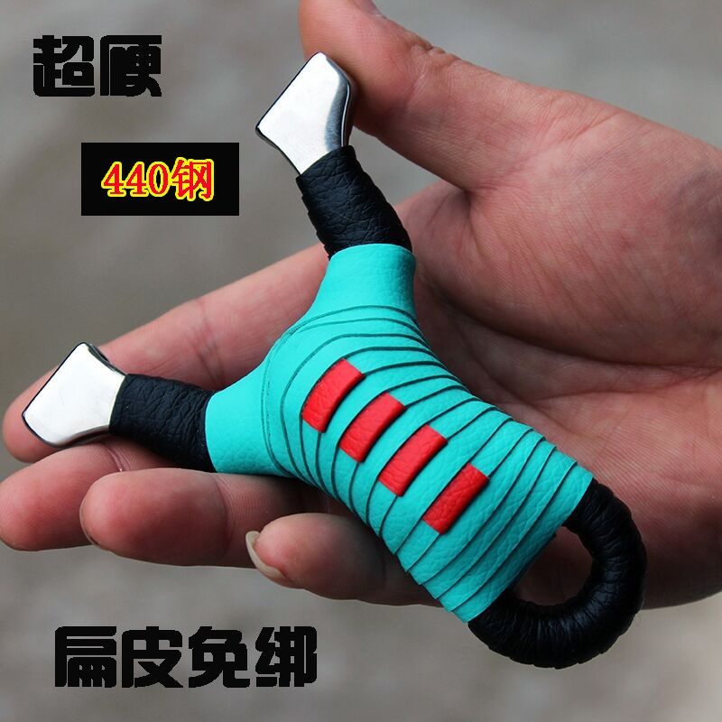 免绑扁皮弹弓钛钢反曲户外精准