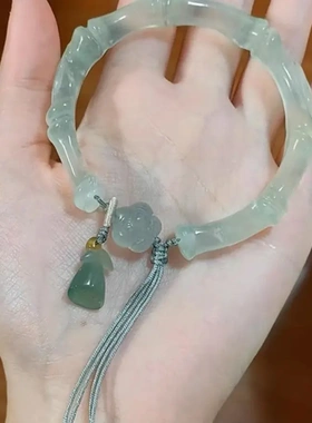 爆款新中式节节高升竹节手链轻奢简约小众精致百搭手串女新款古风