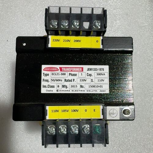 【全场5折起】CENTER进口相原变压器ECL21-300一台 220/2
