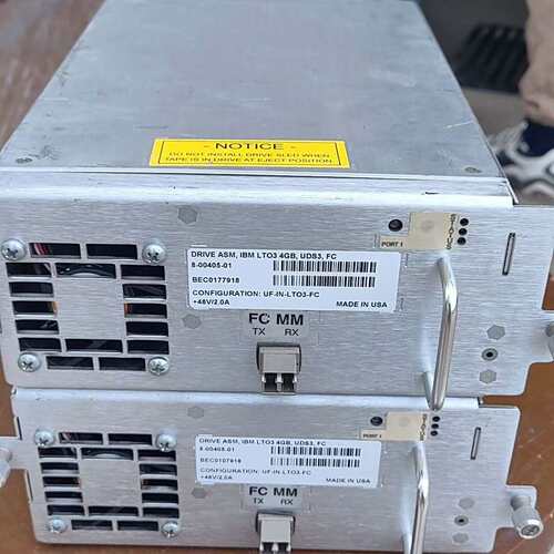 【全场5折起】IBM LTO4 UDS3 FC磁带驱动器，型号8-0040