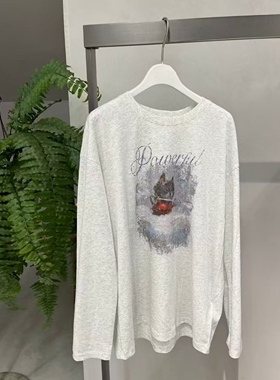 麦麦家商场同款2026春季新款时尚百搭圆领长袖针织衫女4H4101741