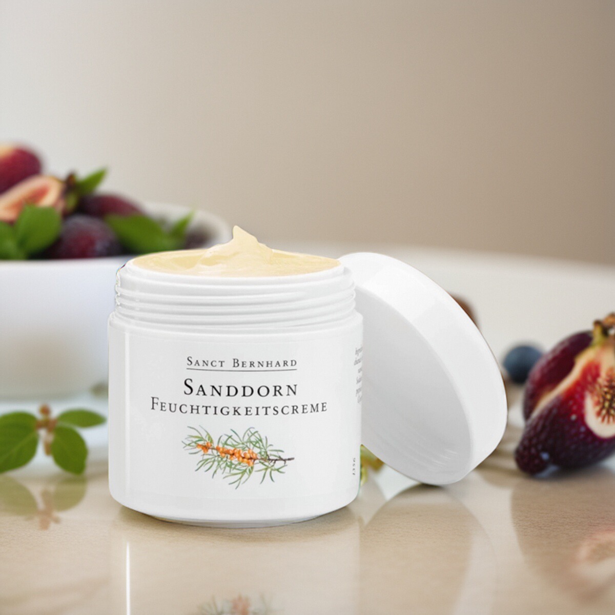 现货秒发 德国原装Sanct沙棘油面霜防晒保湿抗皱淡化细纹斑100ml