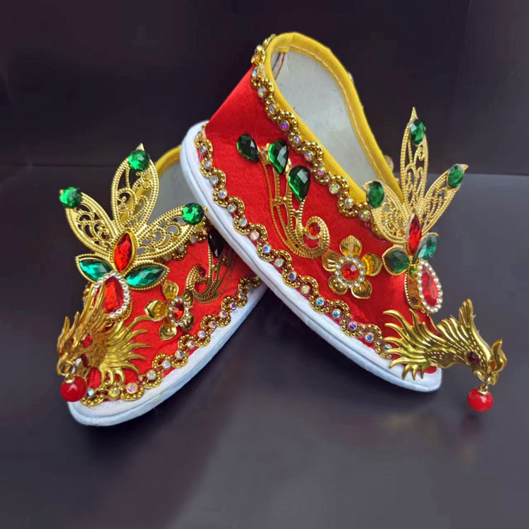 奶奶鞋供奉传统复古神仙鞋