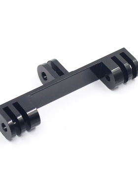 铝合金双头支架适用GoPro10系列配件大疆运动相机补光灯双转接头