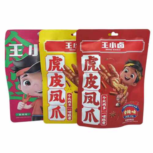 临期王小卤虎皮凤爪卤味无骨鸡爪肉类零食即食鸡脚辣休闲美味小吃