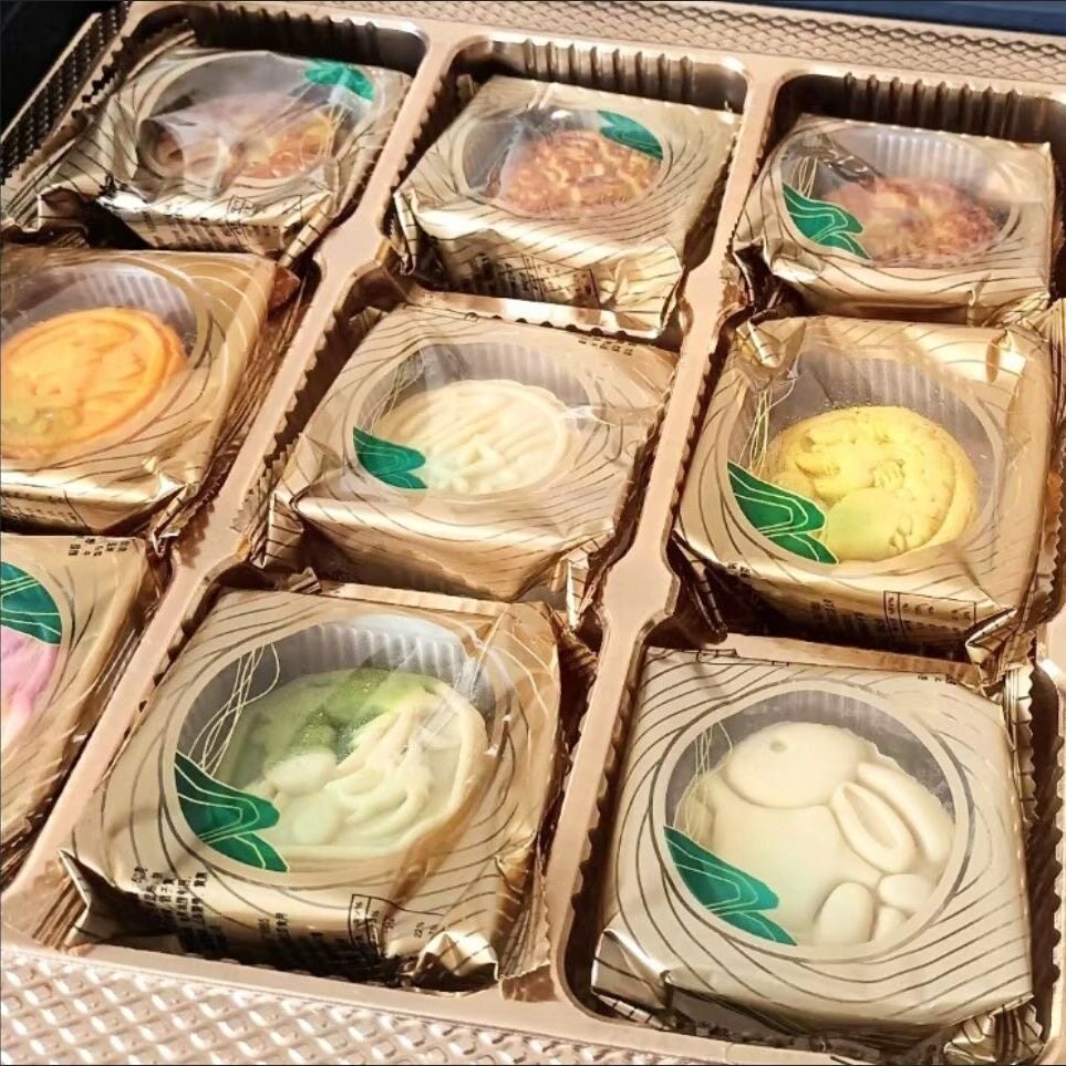 特价散装月饼多口味早餐月饼蛋黄莲蓉月饼散装传统老式手工糕点