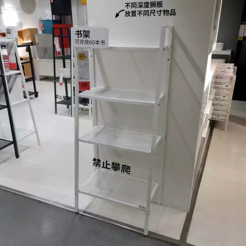 宜家国内代购勒伯格搁板柜花架置物架鞋架书架储物架子收纳整理架
