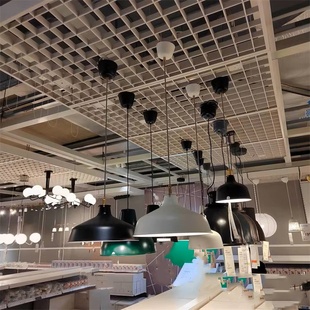 宜家代购勒纳普吊灯卧室客厅书房北欧风简约灯具餐厅走廊用
