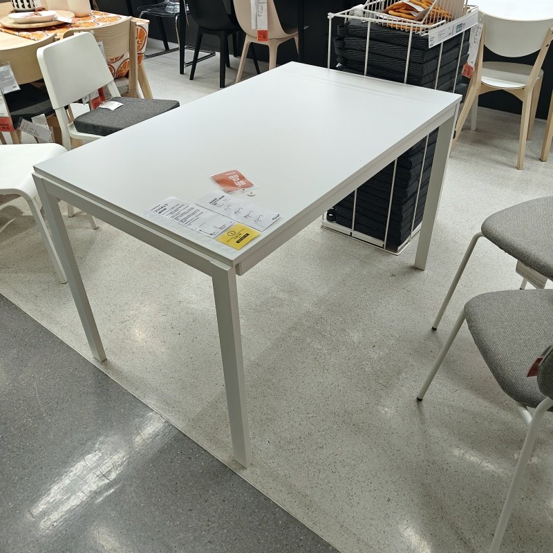 宜家客厅饭桌餐桌金属框架