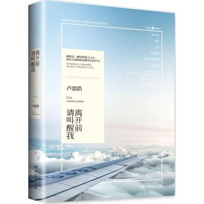 【正版】离开前请叫醒我 卢思浩