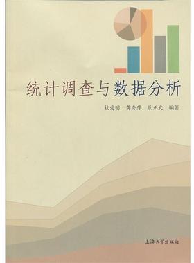 【正版】统计调查与数据分析 杭爱明、龚秀芳、康正