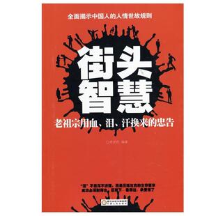 【正版书】 白金版—街头智慧 邢思存 著 宁夏人民出版社