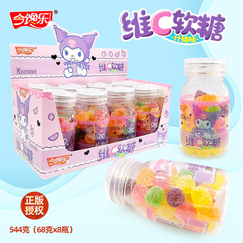 卡通三丽欧瓶装维C软糖
