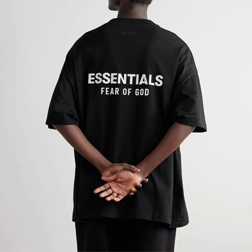 FALL25 ESSENTIALSZONE高街HOLIDAY系列FOG圆领宽松男女短袖t恤潮