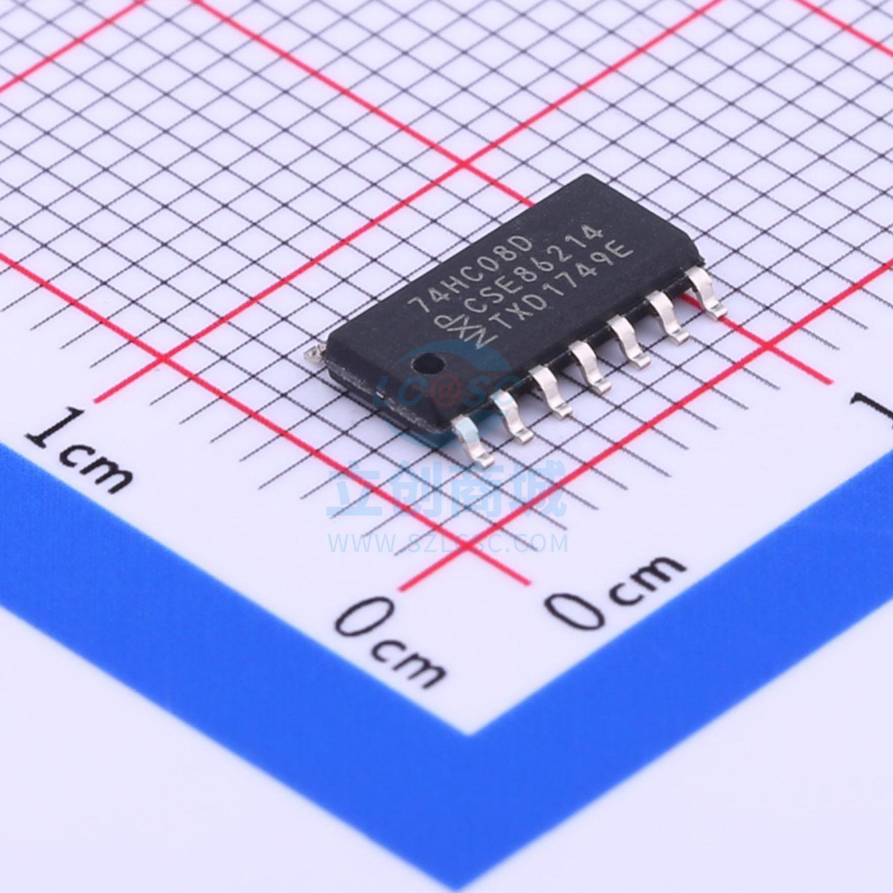 NXP四二输入与逻辑门SOIC-14