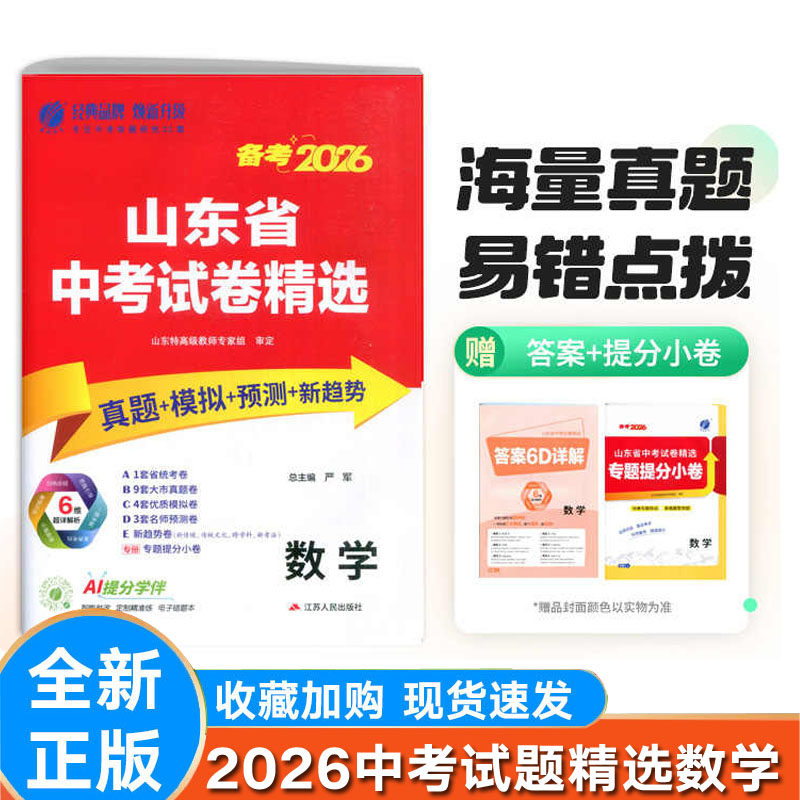 2026山东省中考试卷精选数学