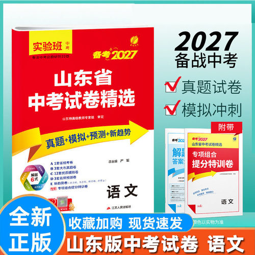 山东省中考语文考前冲刺试卷
